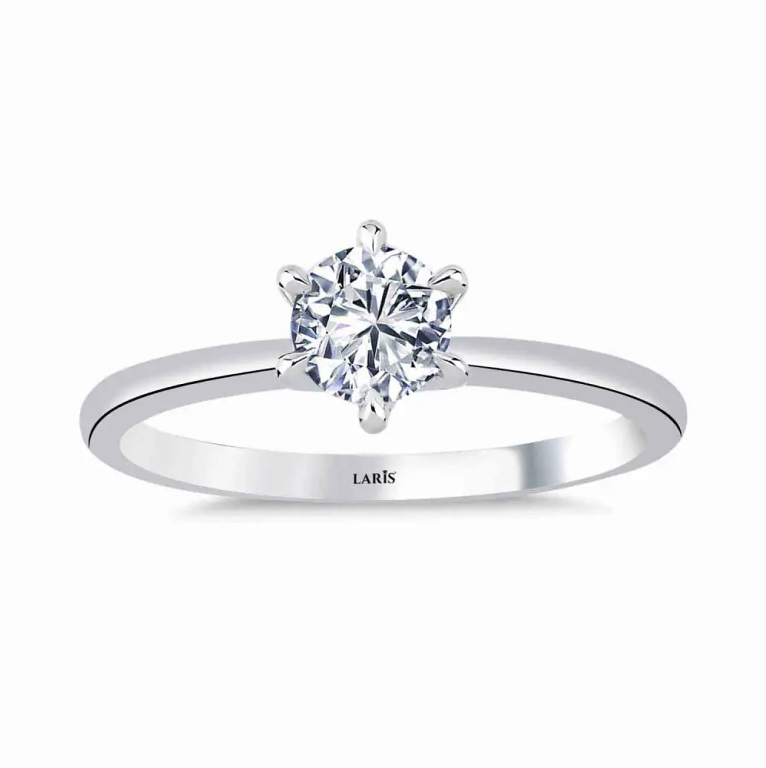 0.40 Karat Pırlanta Tiffany Forever Tektaş Yüzük